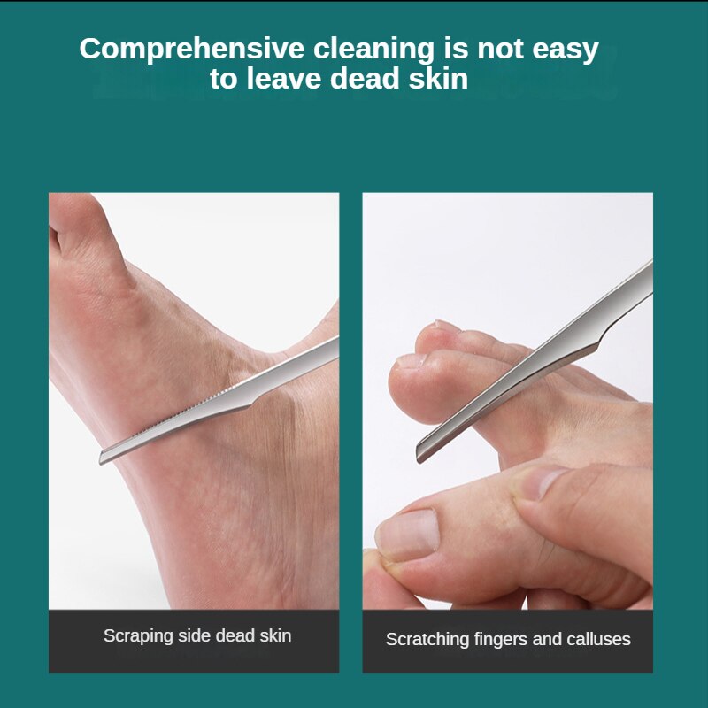 Stainless Steel Foot Skin Scraper