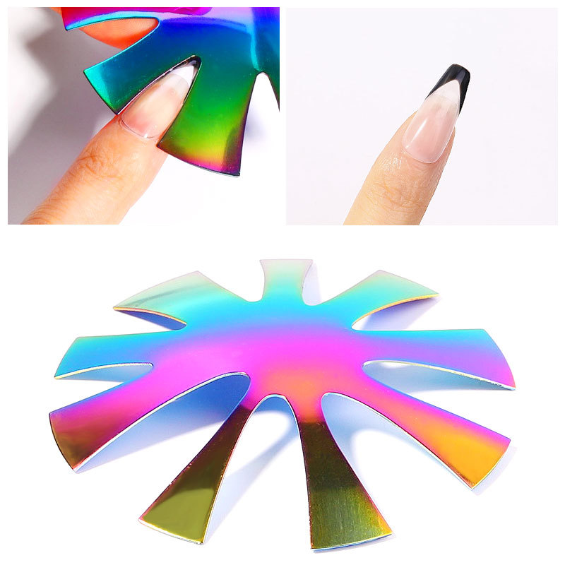 Stainless Steel French Manicure Template