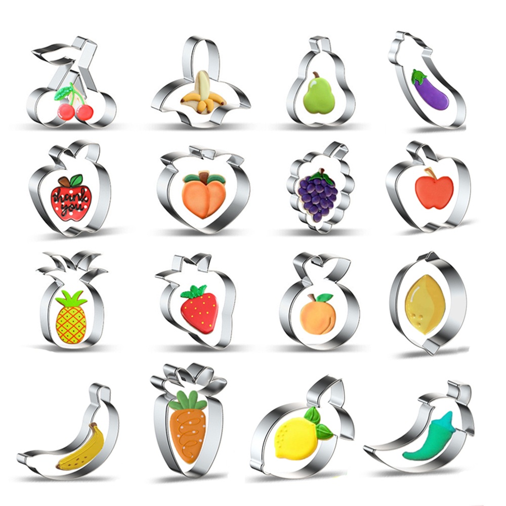 Stainless Steel Fruit Cookie Cutter