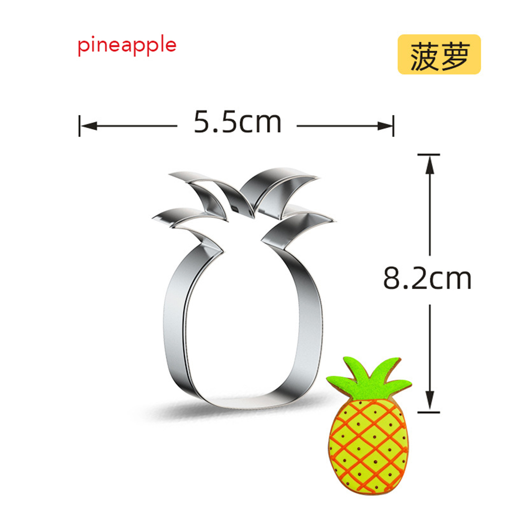 Stainless Steel Fruit Cookie Cutter Stainless Steel Fruit Cookie Cutter