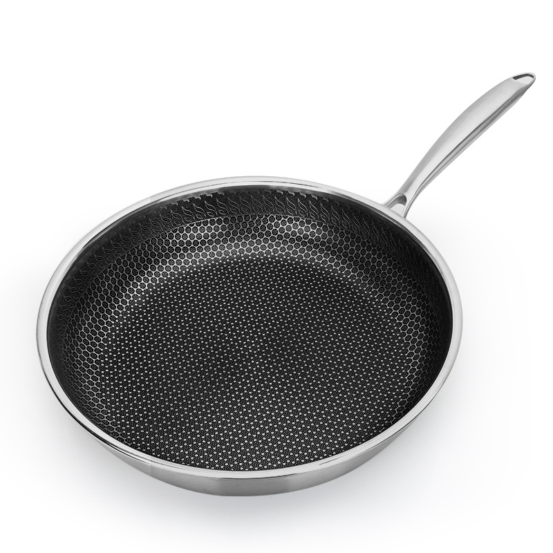 Stainless Steel Frying Pan Kitchen Skillet Stainless Steel Frying Pan Kitchen Skillet