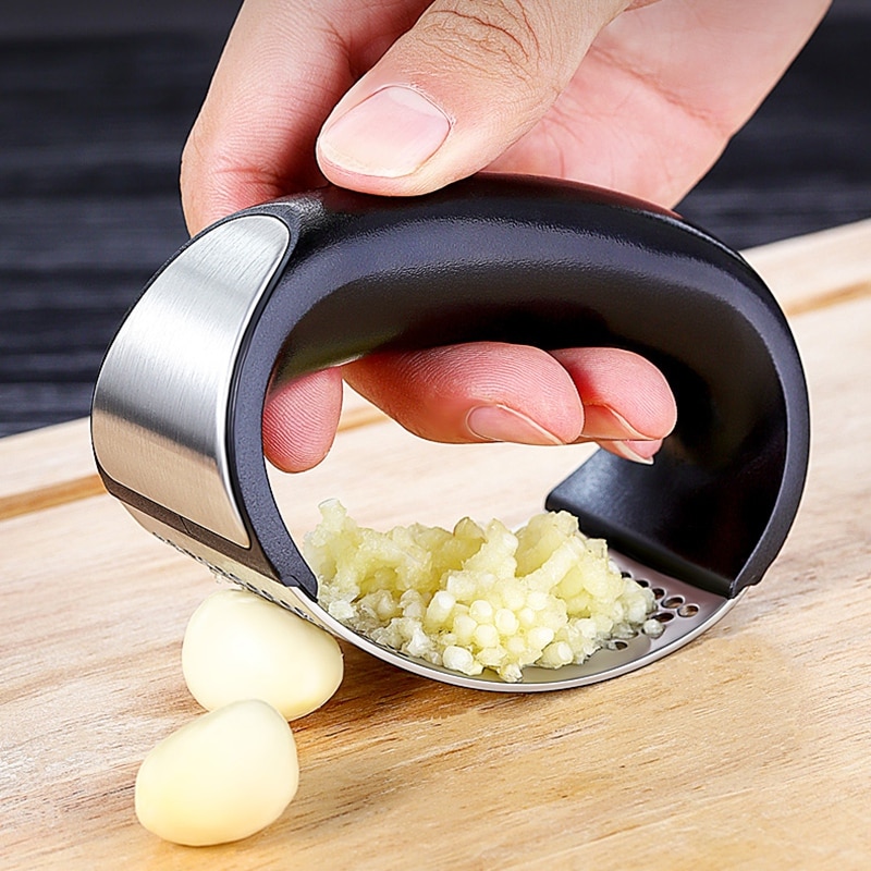 Stainless Steel Garlic Presser Manual Slicer Stainless Steel Garlic Presser Manual Slicer