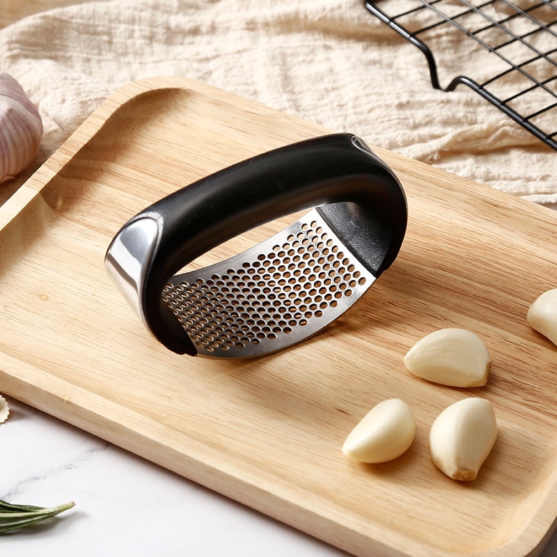 Stainless Steel Garlic Presser Manual Slicer Stainless Steel Garlic Presser Manual Slicer