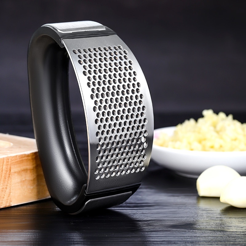 Stainless Steel Garlic Presser Manual Slicer Stainless Steel Garlic Presser Manual Slicer