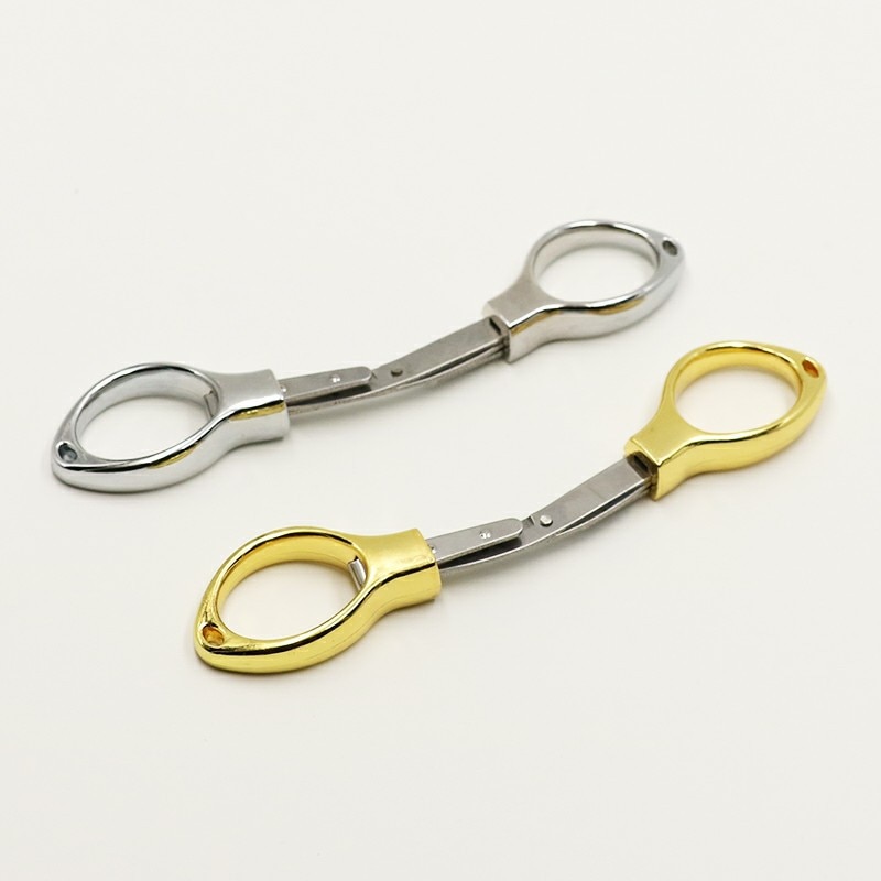 Stainless Steel Glasses Shaped Design Foldable Scissors Stainless Steel Glasses Shaped Design Foldable Scissors