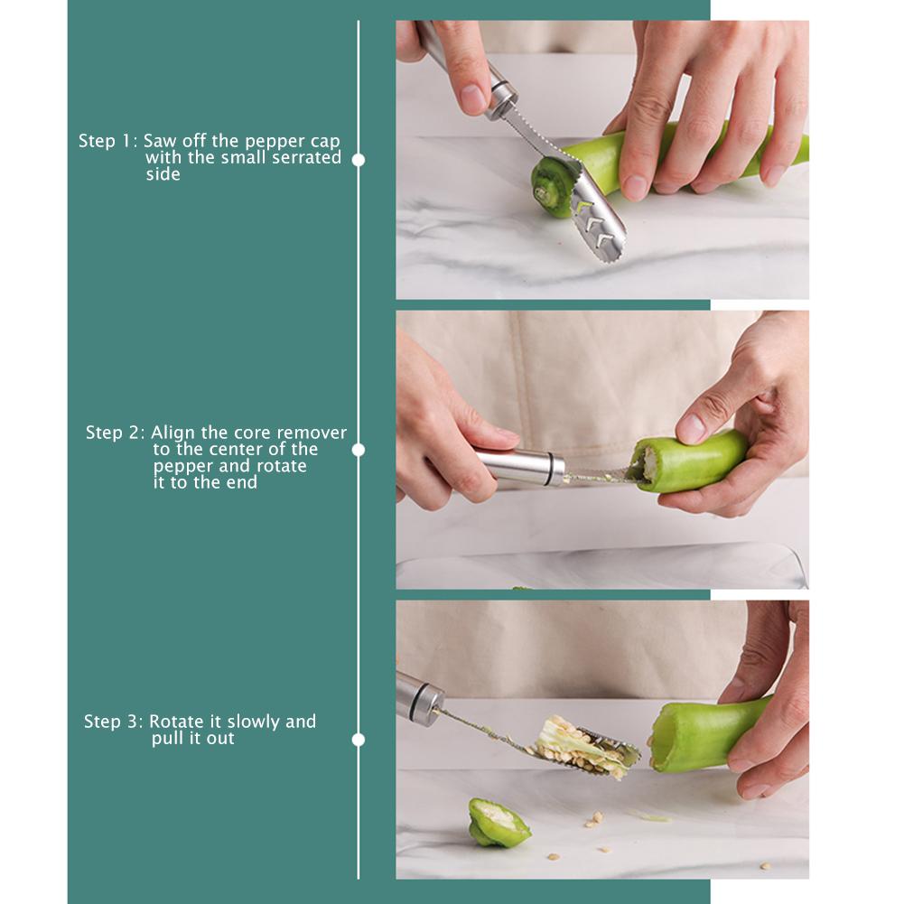 Stainless Steel Green Pepper Cutter Stainless Steel Green Pepper Cutter