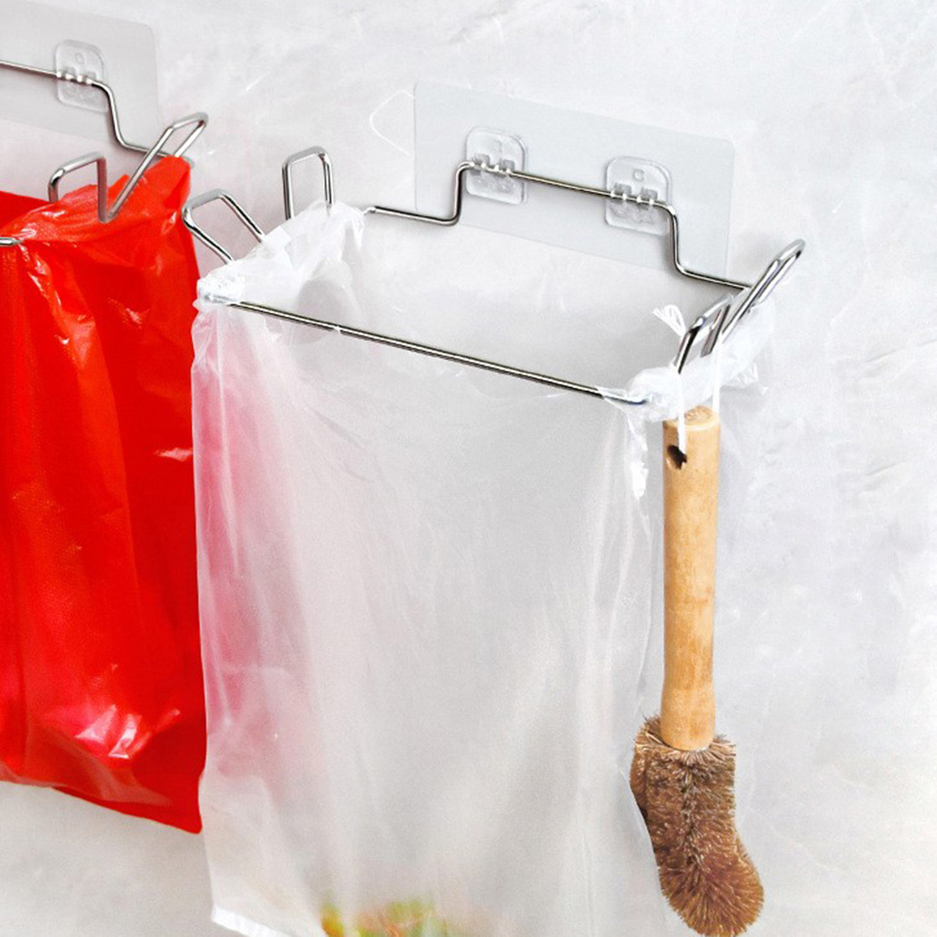 Stainless Steel Hanging Garbage Bag Holder Stainless Steel Hanging Garbage Bag Holder