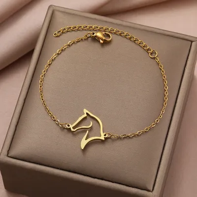 Stainless Steel Horse Bracelet Stainless Steel Horse Bracelet