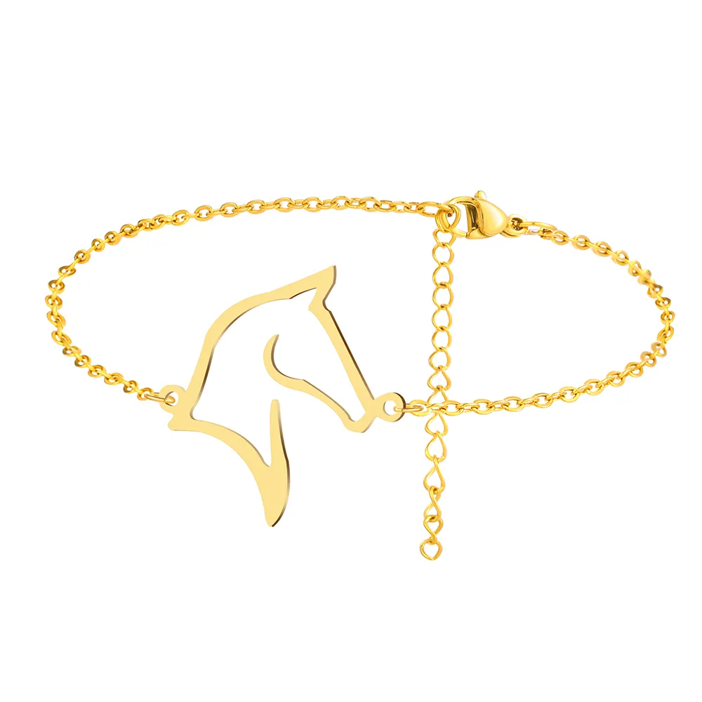 Stainless Steel Horse Bracelet Stainless Steel Horse Bracelet