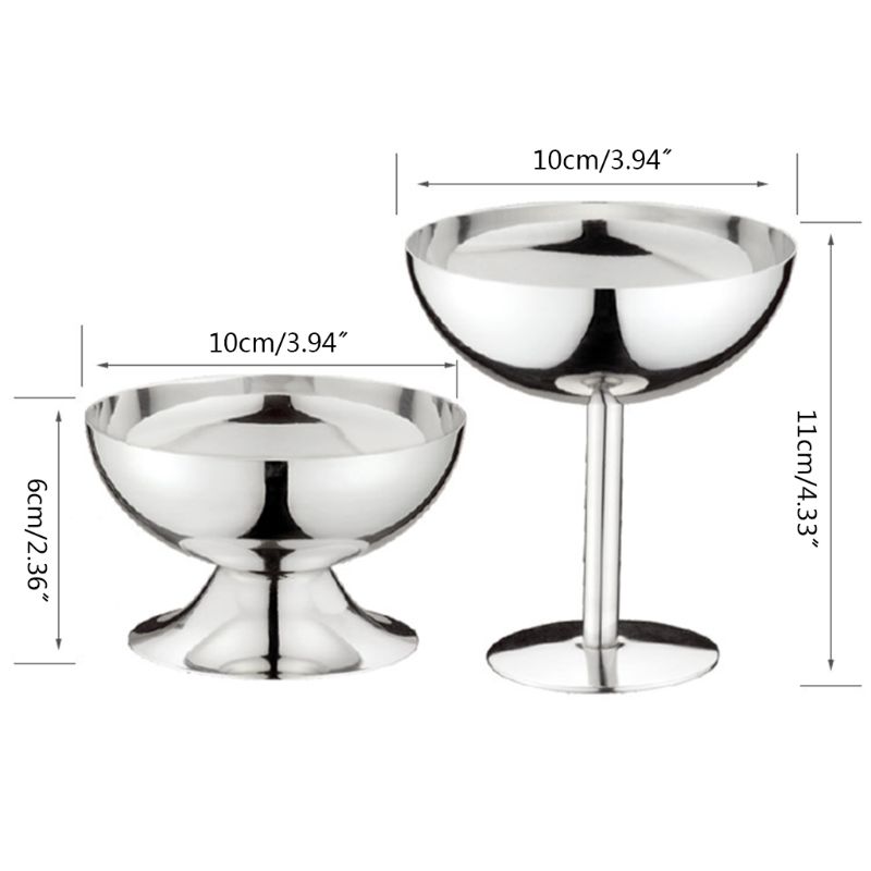 Stainless Steel Ice Cream Cup Stainless Steel Ice Cream Cup