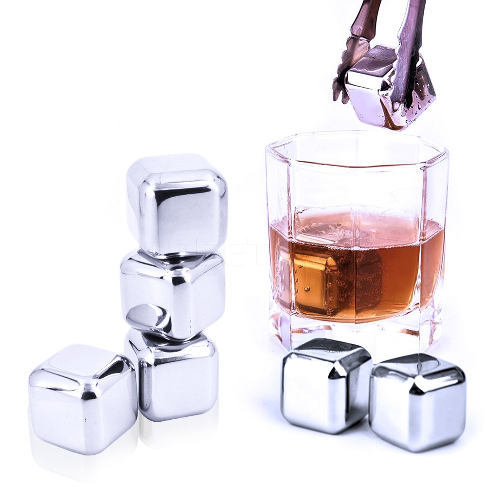 Stainless Steel Ice Cubes 10PC Set Stainless Steel Ice Cubes 10PC Set