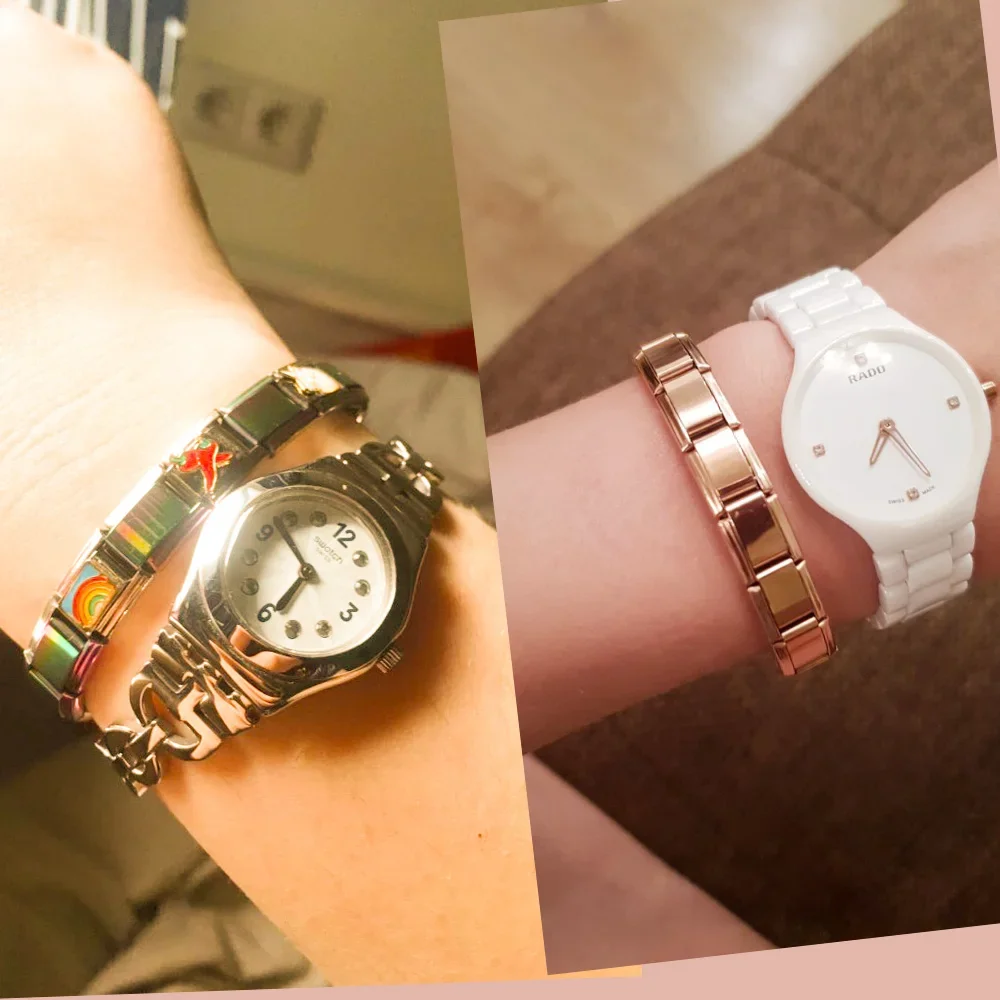 Stainless Steel Italian Link Bracelet Stainless Steel Italian Link Bracelet