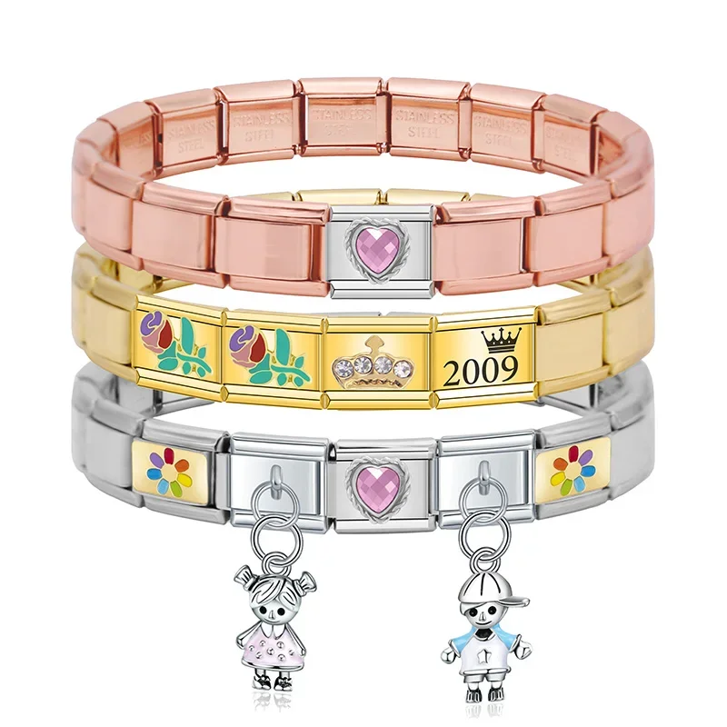 Stainless Steel Italian Link Bracelet Stainless Steel Italian Link Bracelet
