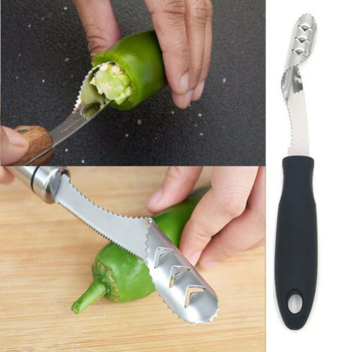 Stainless Steel Jalapeno Pepper Corer Stainless Steel Jalapeno Pepper Corer