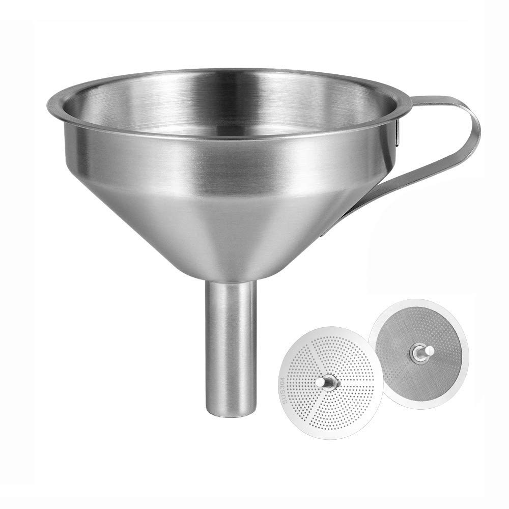 Stainless Steel Kitchen Funnel with Handle Stainless Steel Kitchen Funnel with Handle