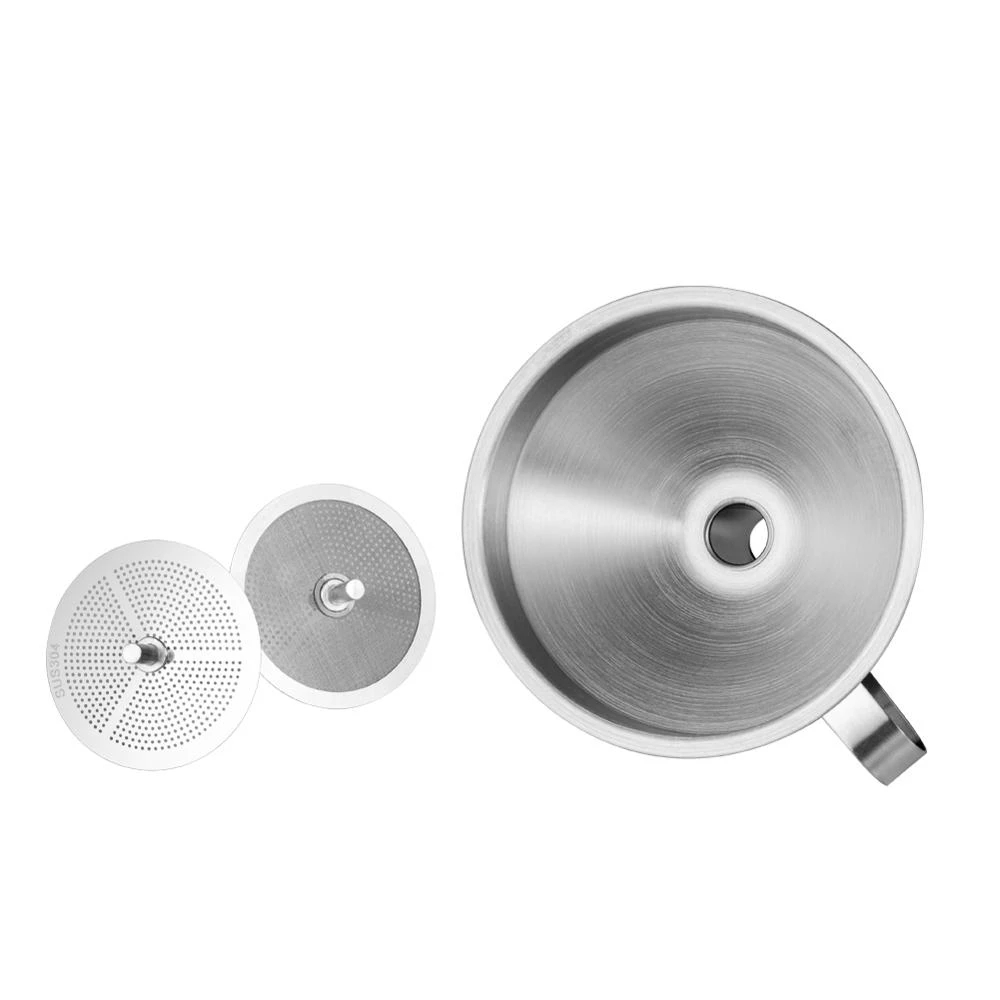 Stainless Steel Kitchen Funnel with Handle Stainless Steel Kitchen Funnel with Handle