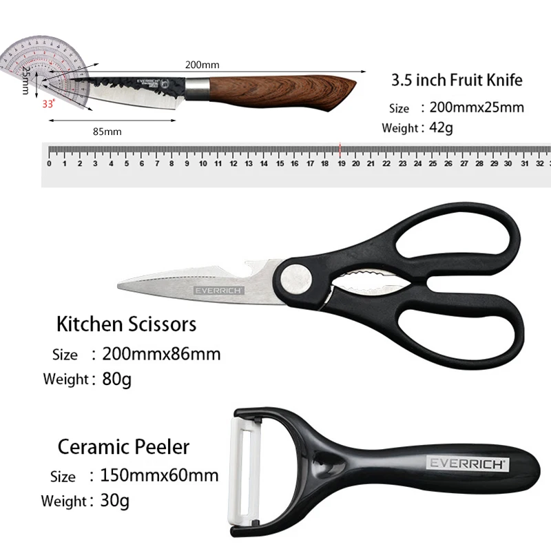 Stainless Steel Kitchen Knives Set Tools Forged Kitchen Knife Scissors Ceramic Peeler Chef Slicer Nakiri Paring Knife Stainless Steel Kitchen Knives Set Tools Forged Kitchen Knife Scissors Ceramic Peeler Chef Slicer Nakiri Paring Knife