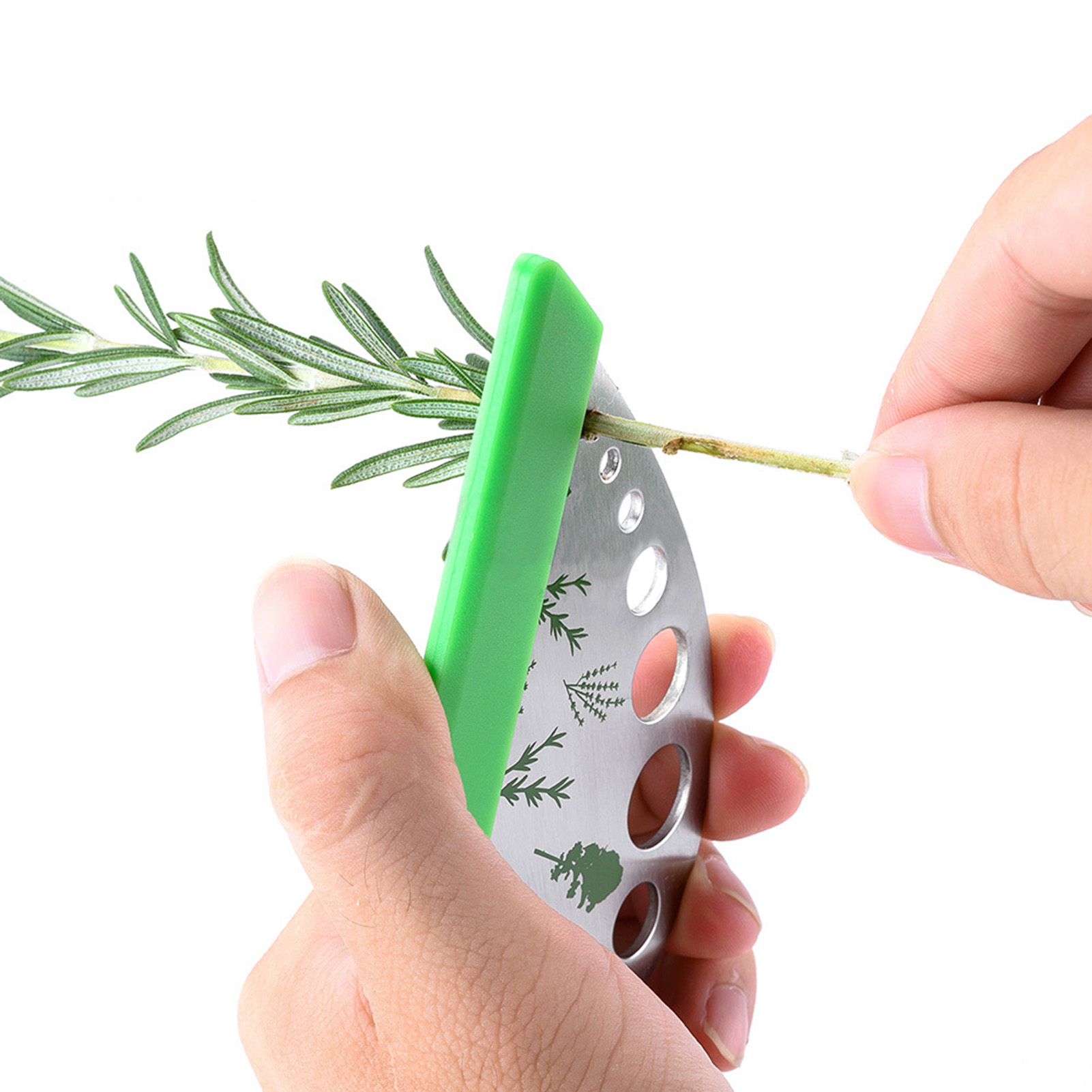 Stainless Steel Leaf Stripping Herb Tool Stainless Steel Leaf Stripping Herb Tool