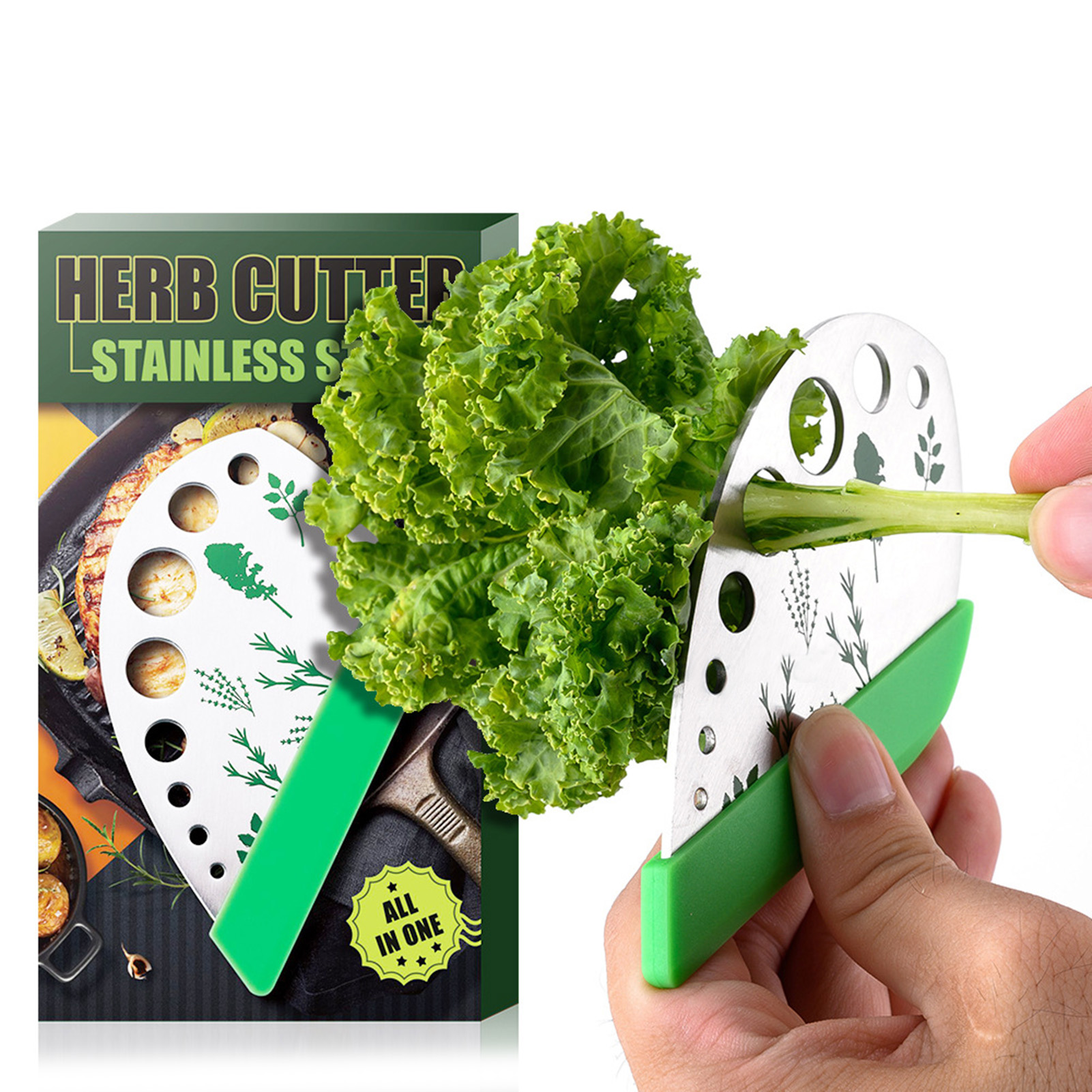 Stainless Steel Leaf Stripping Herb Tool Stainless Steel Leaf Stripping Herb Tool