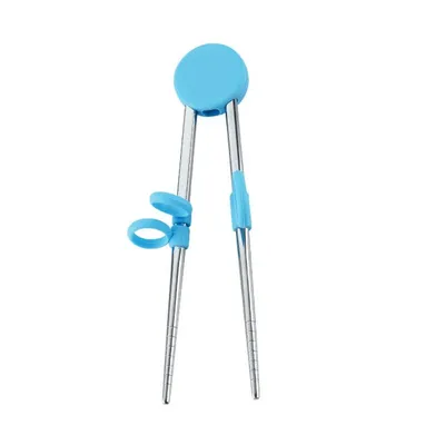 Stainless Steel Learning Chopsticks Trainer Stainless Steel Learning Chopsticks Trainer