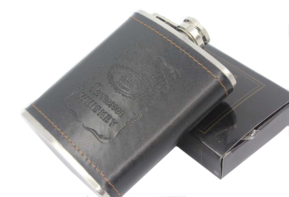 Stainless Steel Leather Hip Flask Stainless Steel Leather Hip Flask