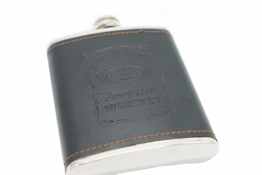 Stainless Steel Leather Hip Flask Stainless Steel Leather Hip Flask