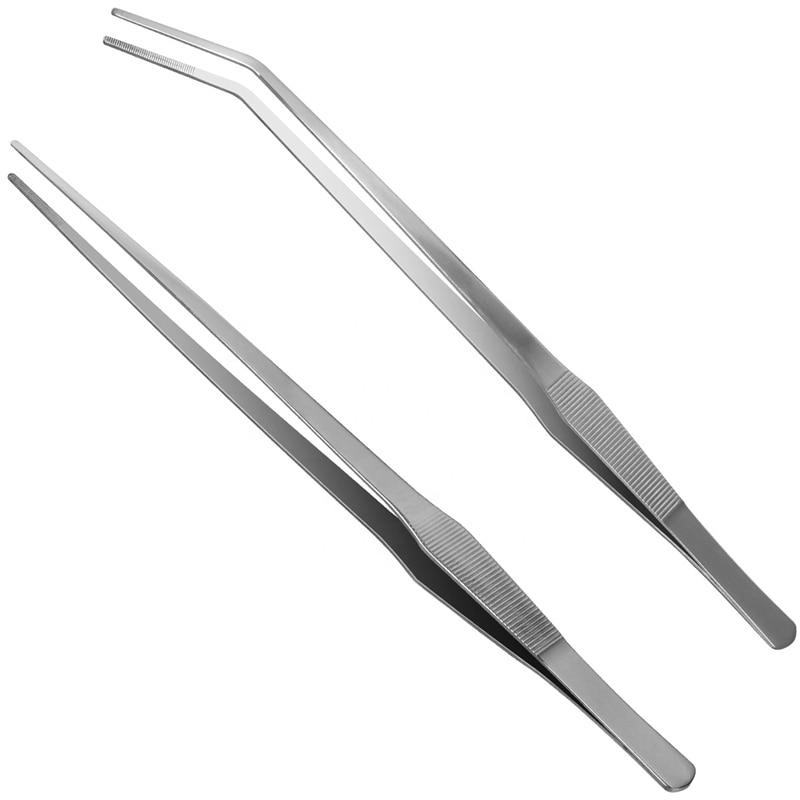 Stainless Steel Long Aquarium Tweezers