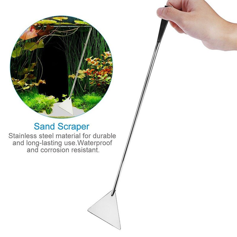 Stainless Steel Long Aquarium Tweezers