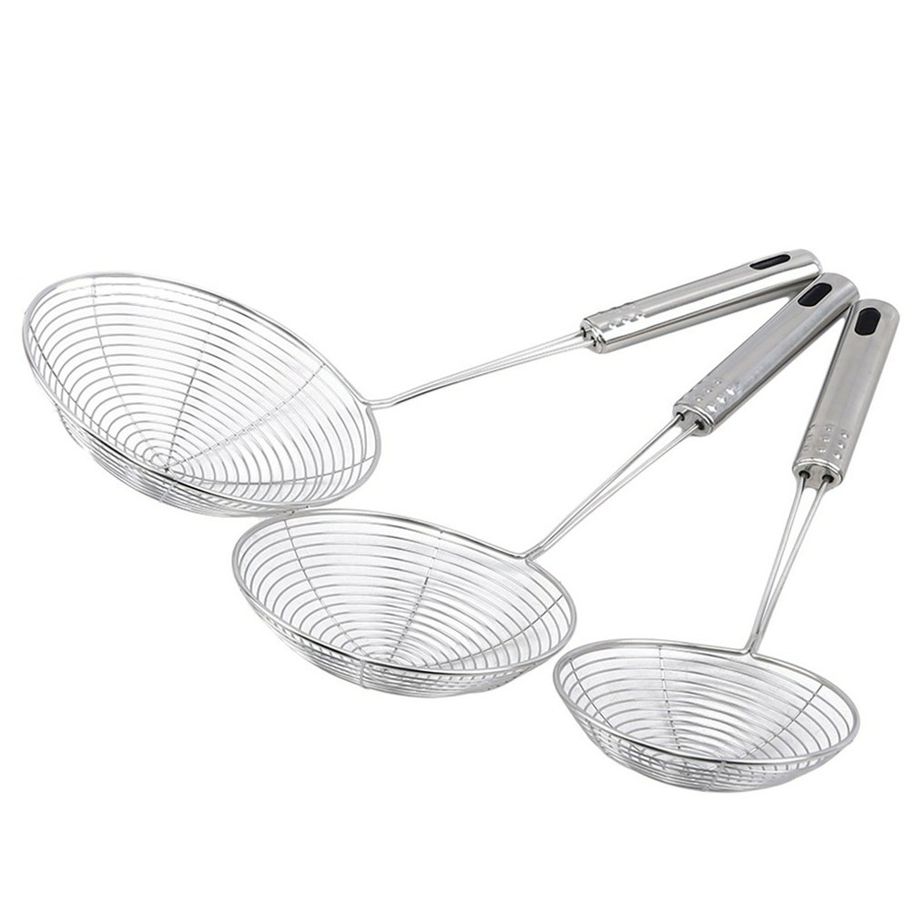 Stainless Steel Long Handle Frying Strainer Stainless Steel Long Handle Frying Strainer