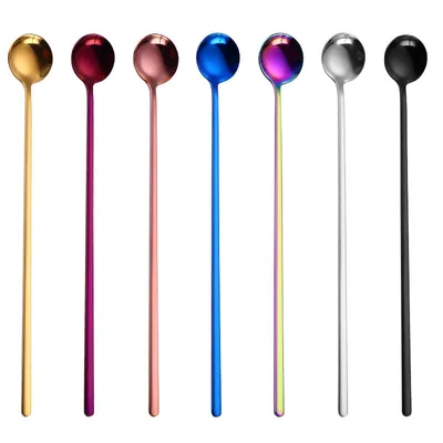 Stainless Steel Long Spoon for Stirring Stainless Steel Long Spoon for Stirring
