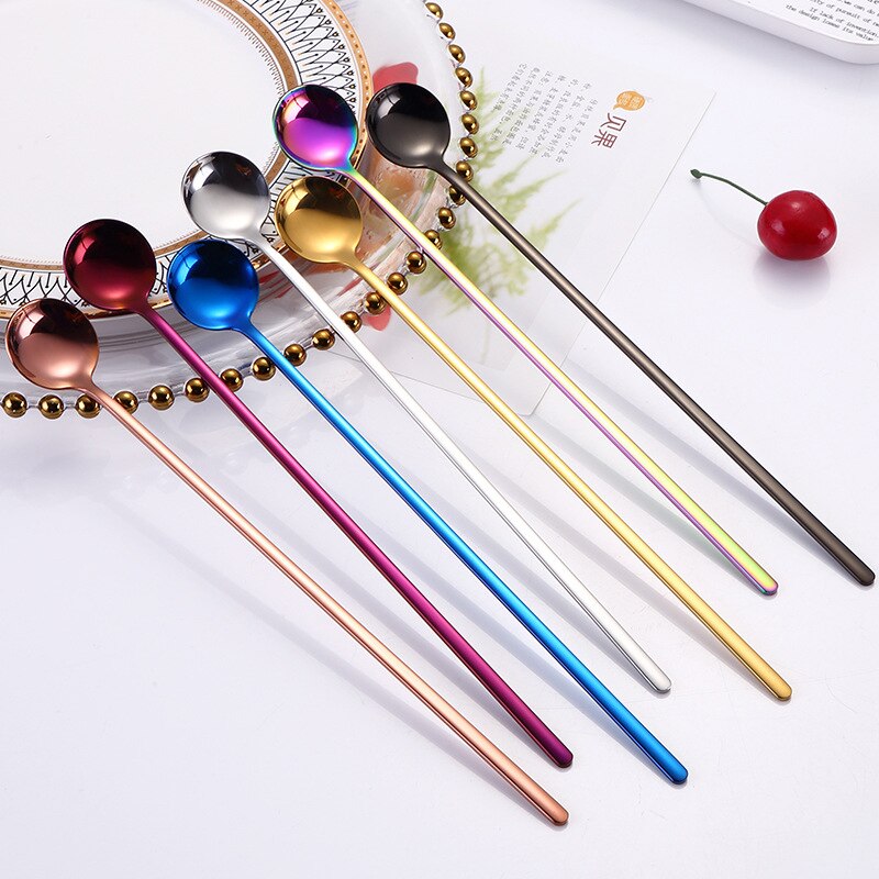 Stainless Steel Long Spoon for Stirring Stainless Steel Long Spoon for Stirring