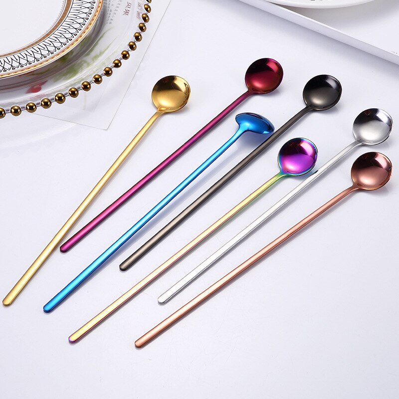 Stainless Steel Long Spoon for Stirring Stainless Steel Long Spoon for Stirring