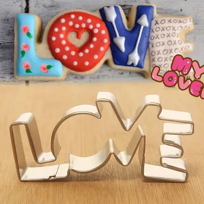 Stainless Steel Love Cookie Cutter