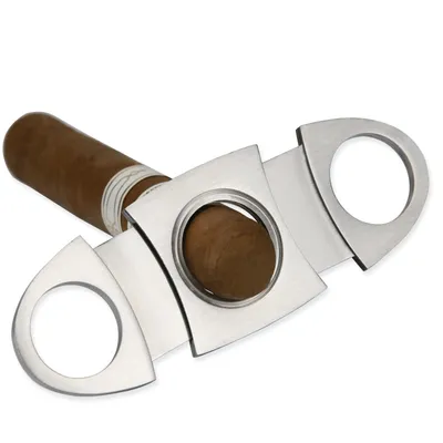 Stainless Steel Manual Cigar Cutter
