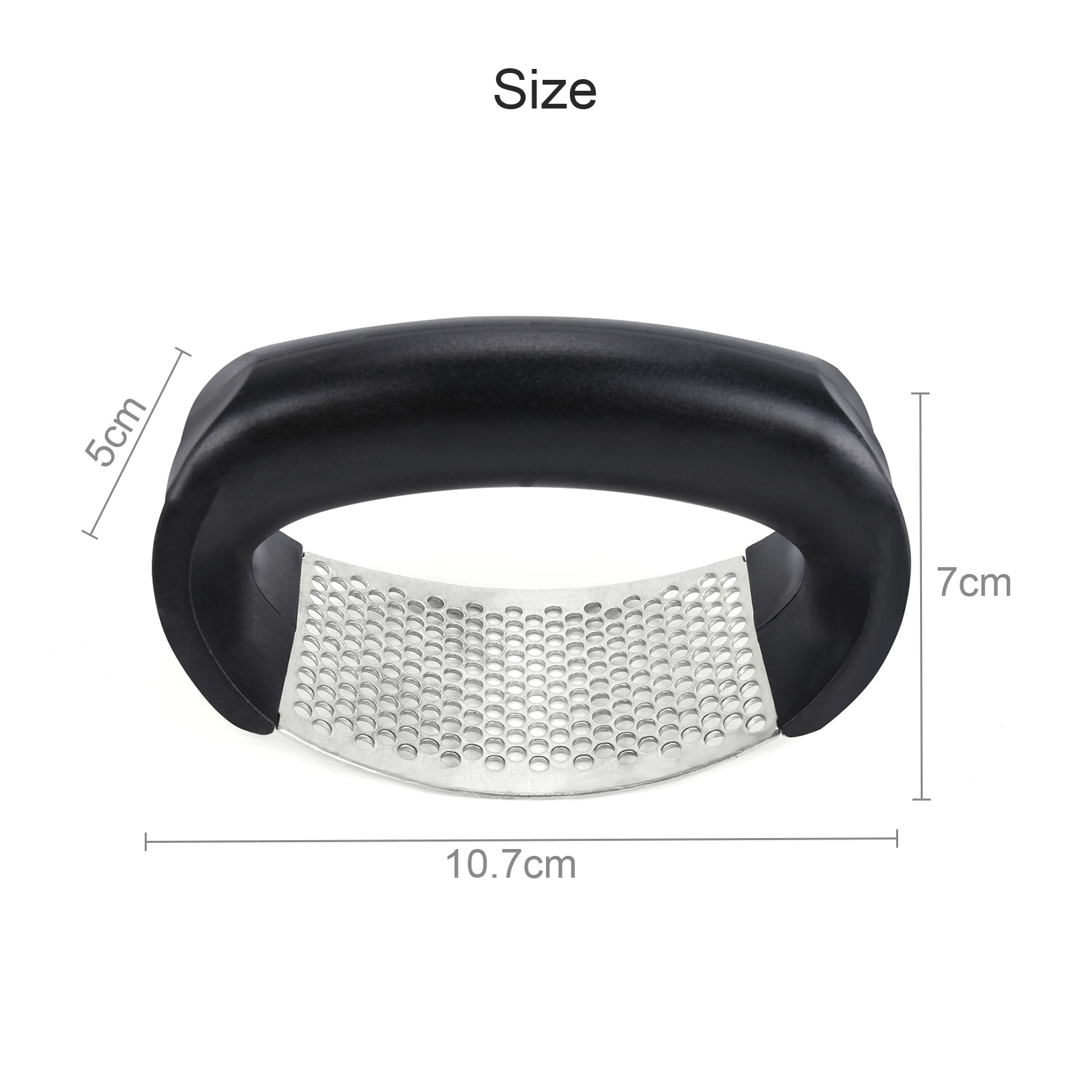 Stainless Steel Manual Garlic Press Rocker