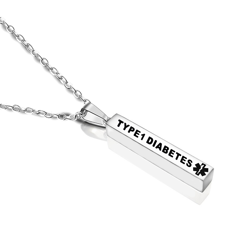 Stainless Steel Medical Alert Necklace Stainless Steel Medical Alert Necklace