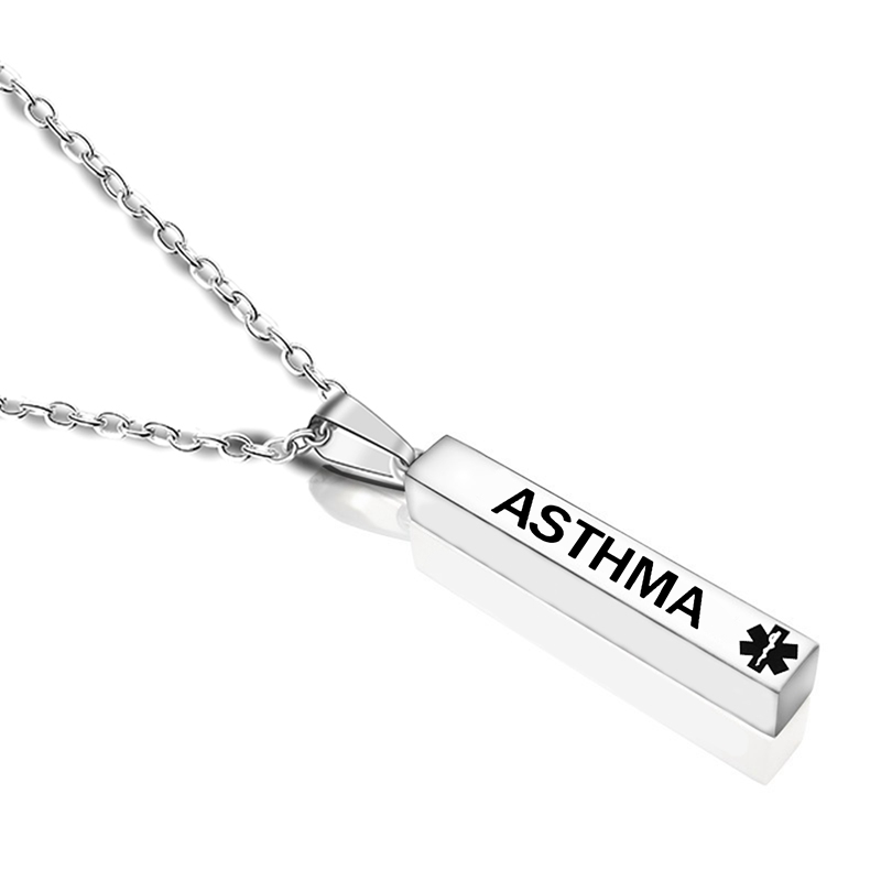 Stainless Steel Medical Alert Necklace Stainless Steel Medical Alert Necklace