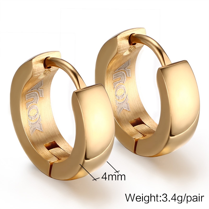 Stainless Steel Mens Hoop Earrings Stainless Steel Mens Hoop Earrings