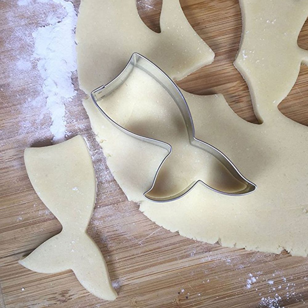 Stainless Steel Mermaid Tail Cookie Cutter Stainless Steel Mermaid Tail Cookie Cutter
