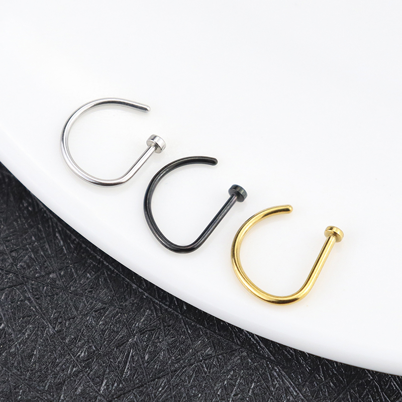 Stainless Steel Metal Nose Ring
