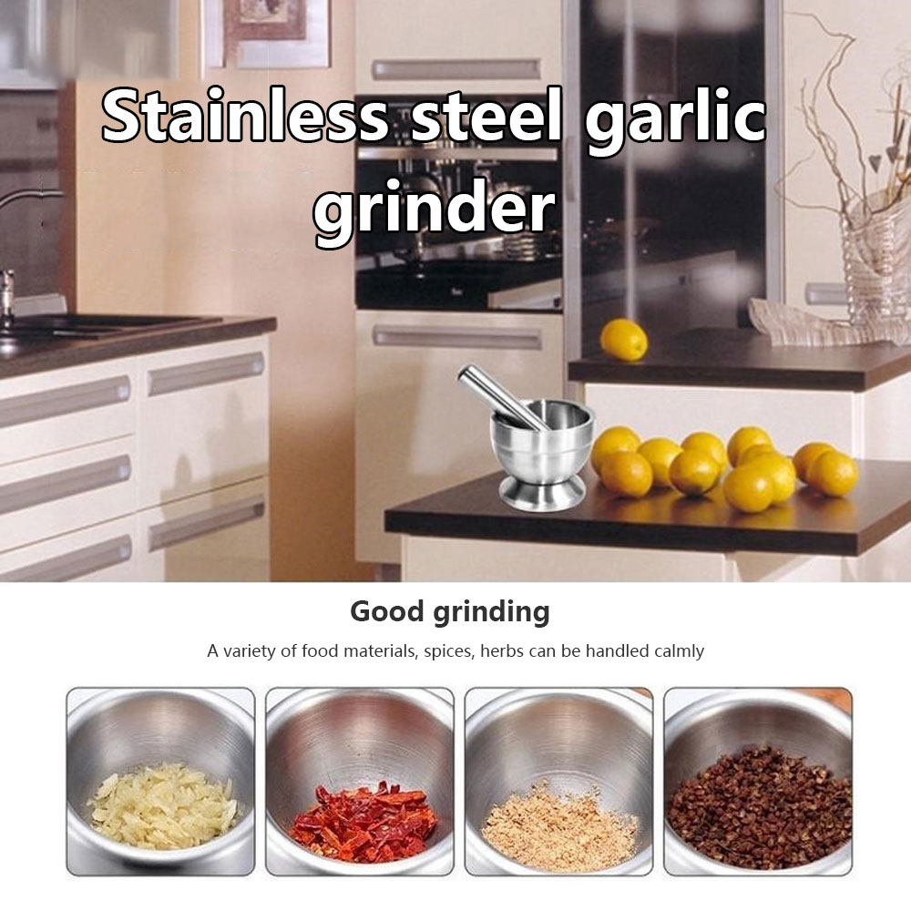 Stainless Steel Mortar and Pestle Stainless Steel Mortar and Pestle