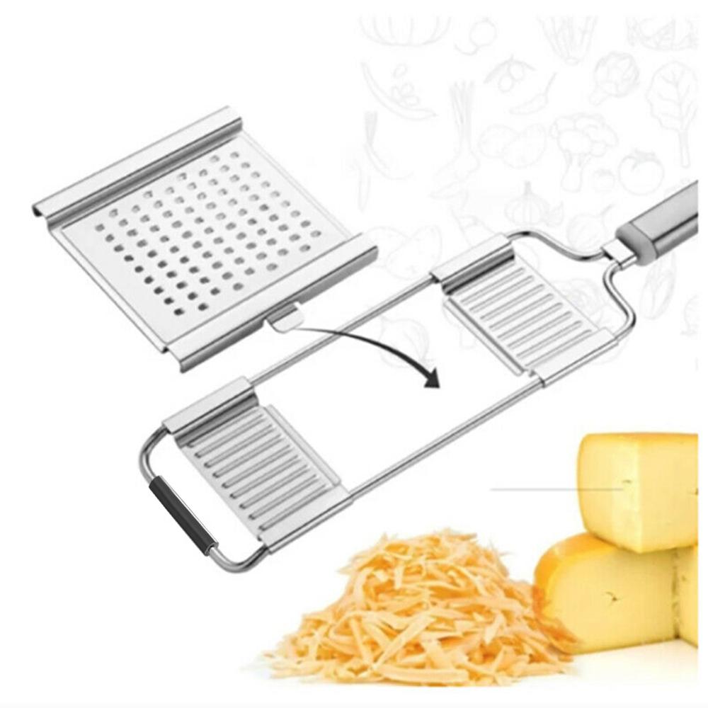 Stainless Steel Multi Purpose Vegetable Slicer with 3 Blades Stainless Steel Multi Purpose Vegetable Slicer with 3 Blades
