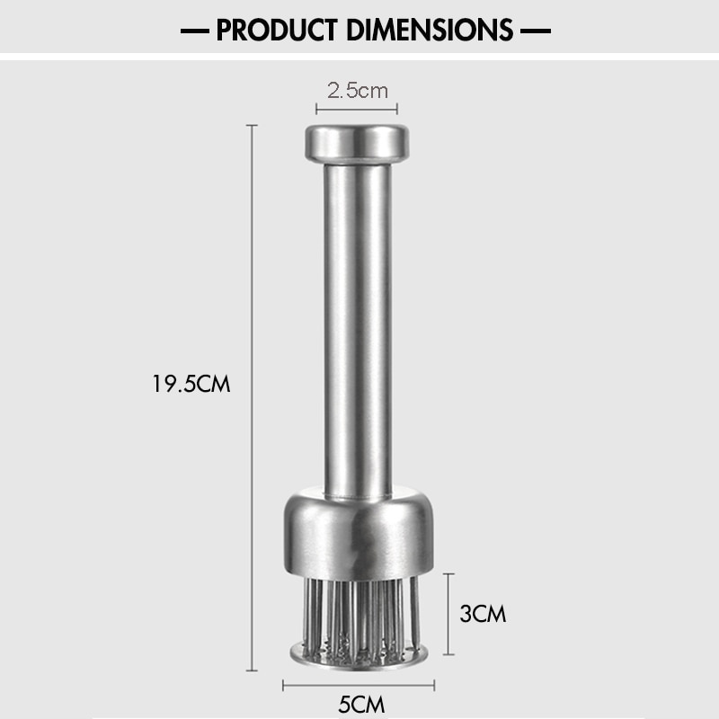 Stainless Steel Needle Meat Tenderizer