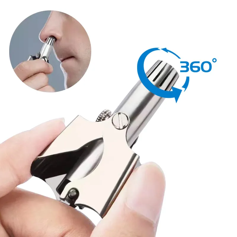 Stainless Steel Nose Hair Trimmer Stainless Steel Nose Hair Trimmer
