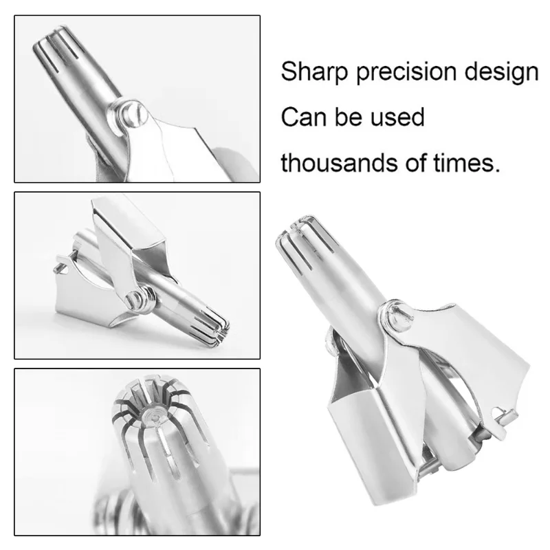 Stainless Steel Nose Hair Trimmer Stainless Steel Nose Hair Trimmer