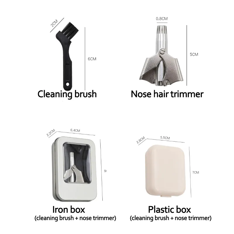 Stainless Steel Nose Hair Trimmer Stainless Steel Nose Hair Trimmer