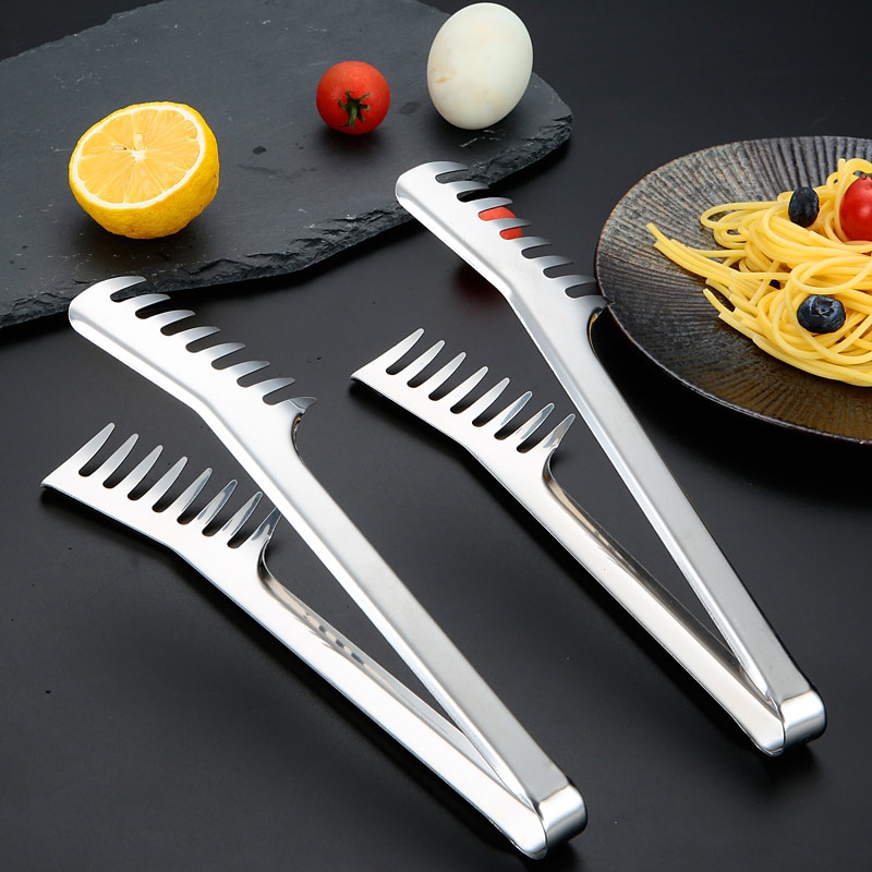 Stainless Steel Pasta Tongs