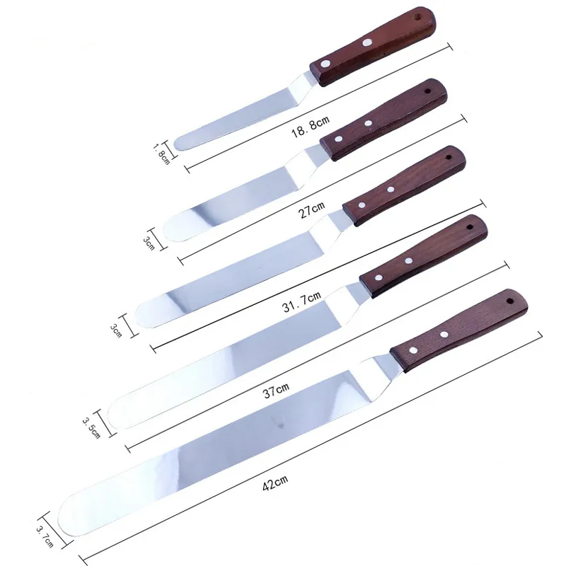 Stainless Steel Pastry Spatula Stainless Steel Pastry Spatula