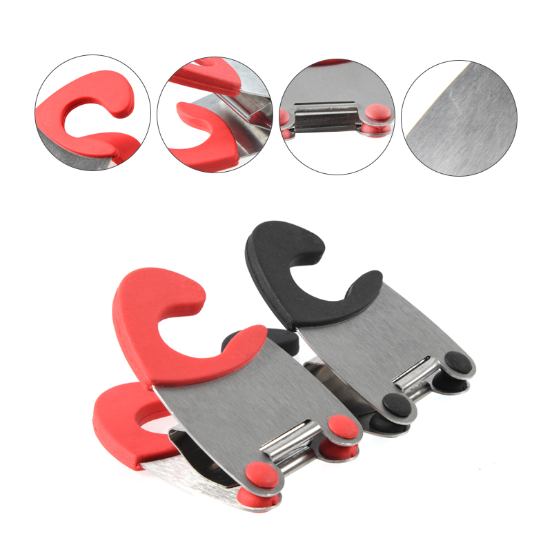 Stainless Steel Pot Side Clips Anti Scalding Spoon Holder Kitchen Gadgets Rubber Kitchen Gadgets Stainless Steel Pot Side Clips Anti Scalding Spoon Holder Kitchen Gadgets Rubber Kitchen Gadgets