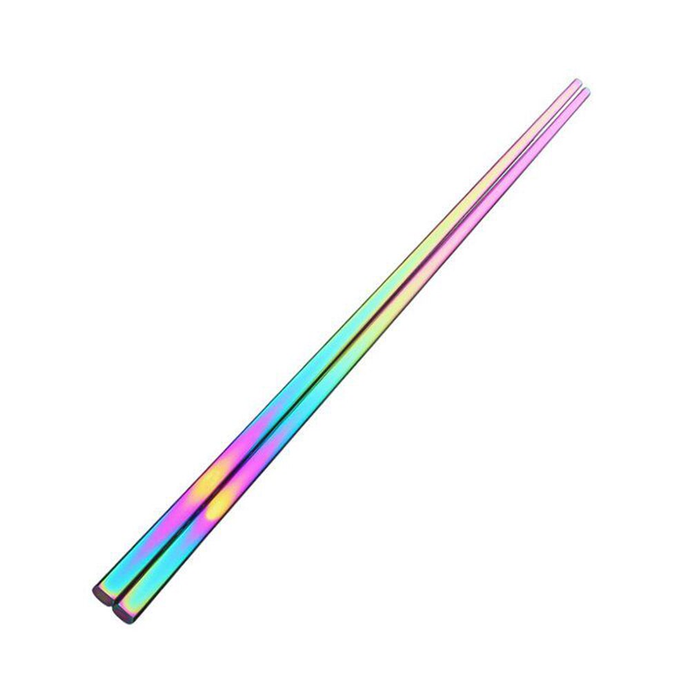 Stainless Steel Rainbow Chopsticks (1 Pair) Stainless Steel Rainbow Chopsticks (1 Pair)